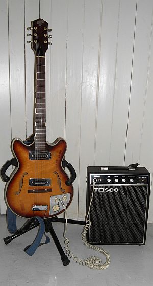 Teisco guitar and Combo